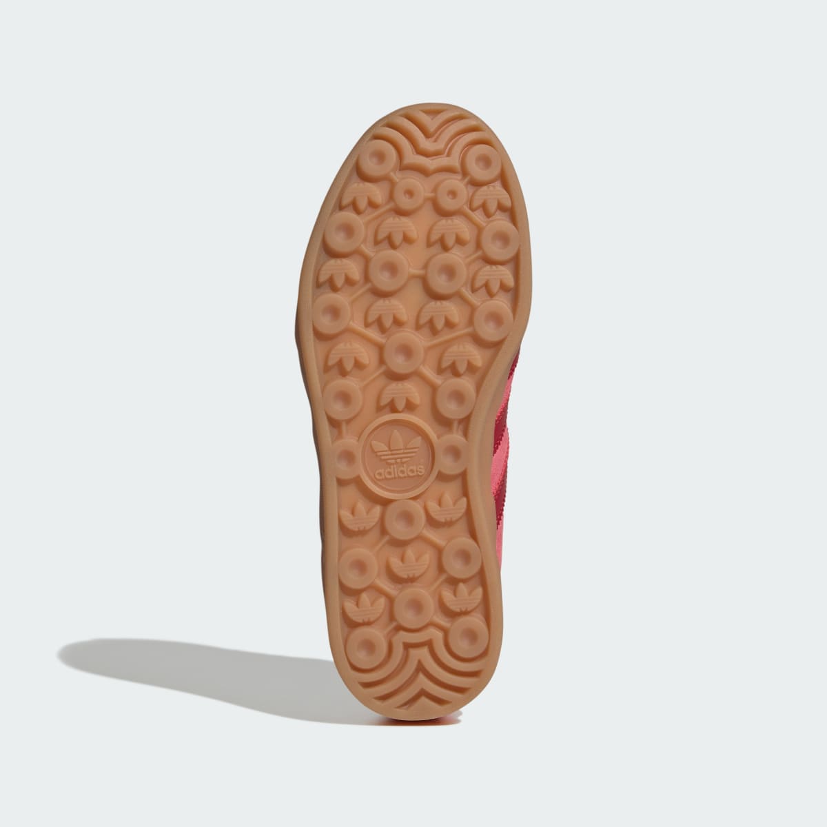 Adidas Kids' GAZELLE INDOOR SHOES - Lucid Pink / Team Victory Red / Gold Metallic - Image 3