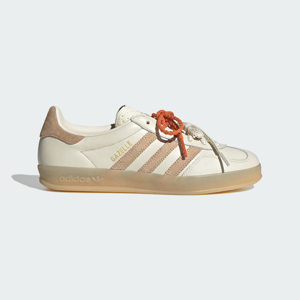 Adidas Women's GAZELLE INDOOR SHOES - Cream White / Magic Beige / Cardboard - Image 1