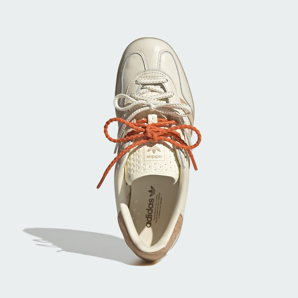Adidas Women's GAZELLE INDOOR SHOES - Cream White / Magic Beige / Cardboard - Image 3