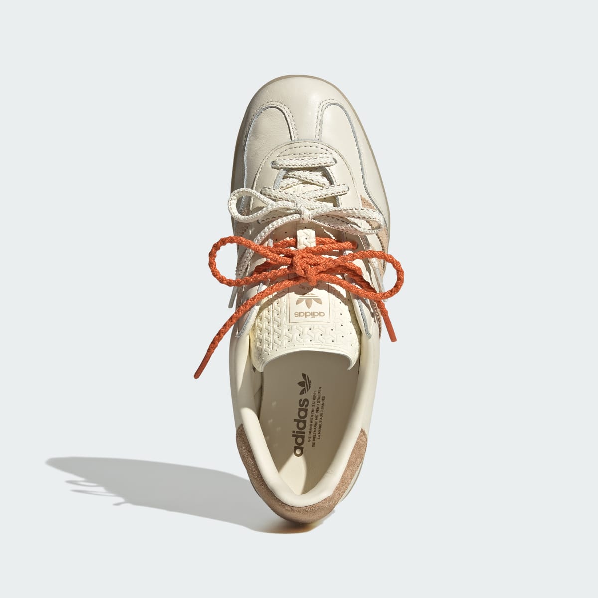 Adidas Women's GAZELLE INDOOR SHOES - Cream White / Magic Beige / Cardboard - Image 3