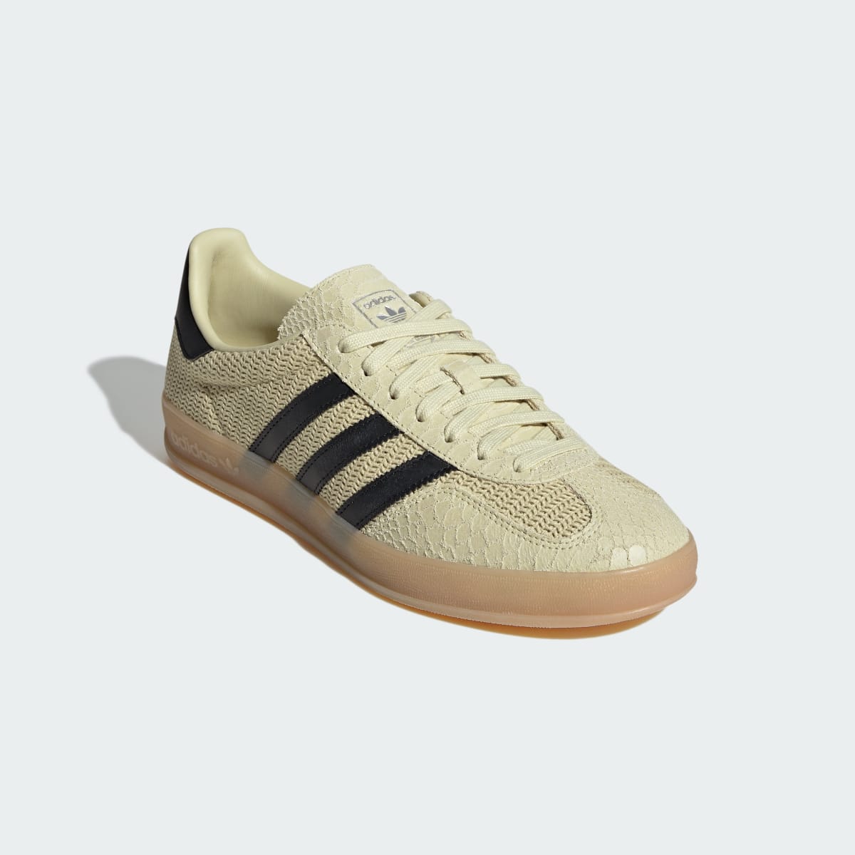 Adidas Men's GAZELLE INDOOR SHOES - Dual Yellow / Core Black / Gum - Image 4