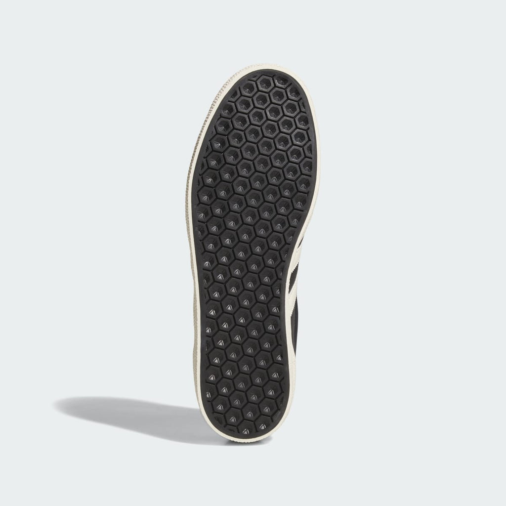 Adidas Men's GAZELLE Shoes - Core Black / Cream White / Gold Metallic - Image 3