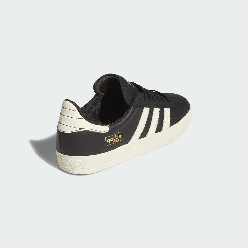 Adidas Women's GAZELLE Shoes - Core Black / Cream White / Gold Metallic - Image 5