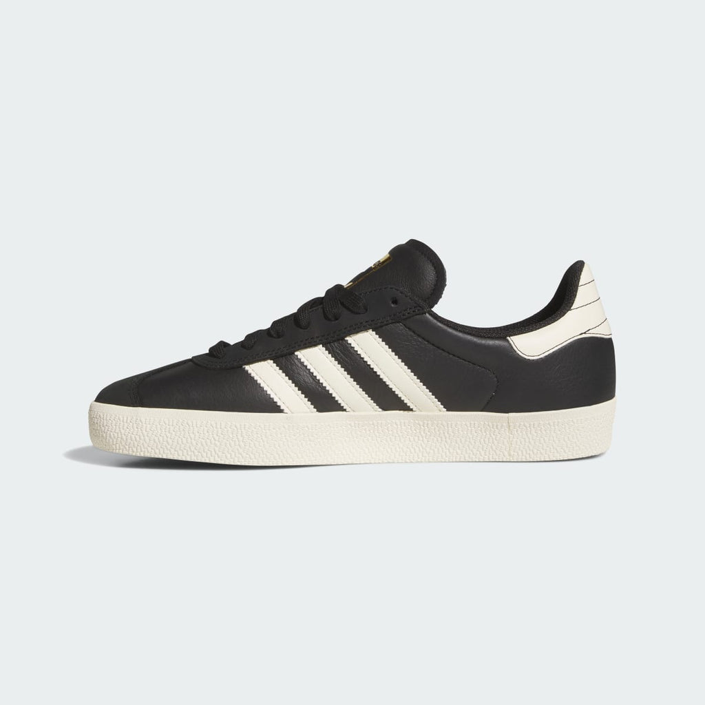 Adidas Men's GAZELLE Shoes - Core Black / Cream White / Gold Metallic - Image 6