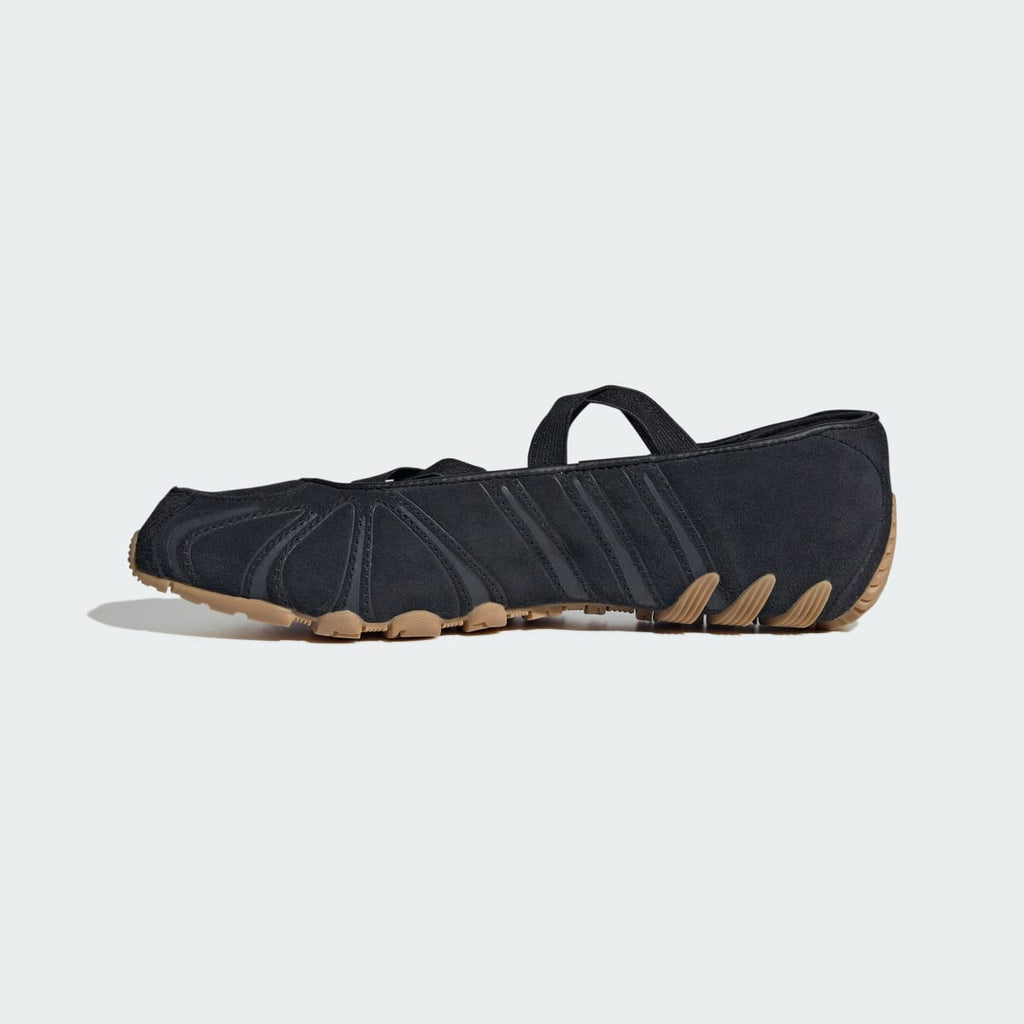 Adidas Women's GHOST SPRINT BALLET SHOES - Core Black / Core Black / Gum - Image 6