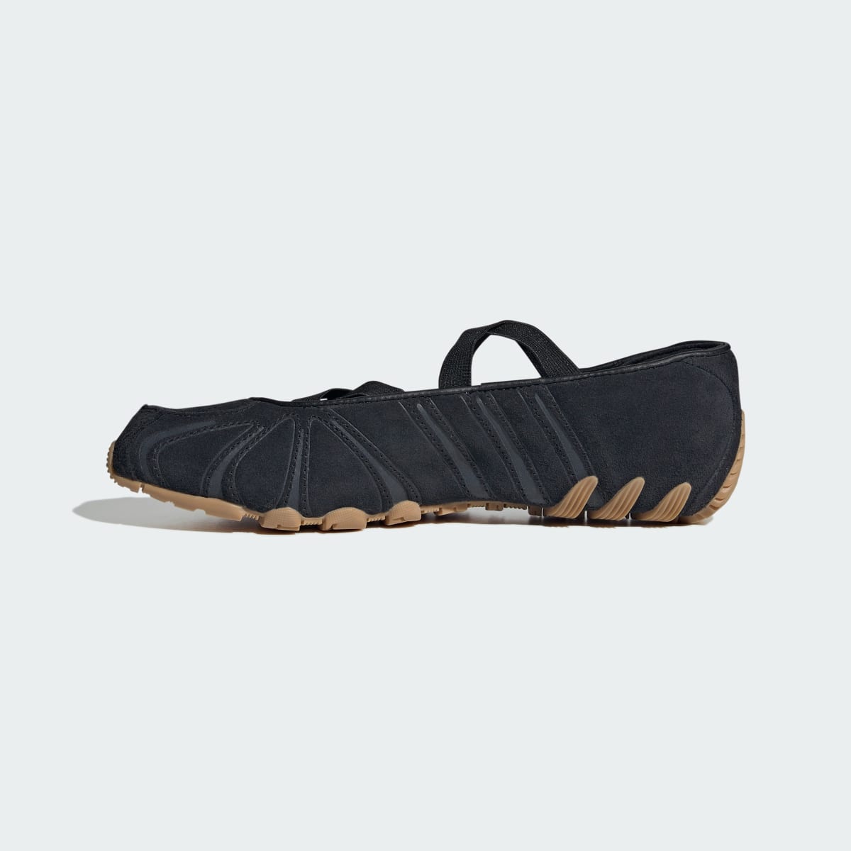 Adidas Women's GHOST SPRINT BALLET SHOES - Core Black / Core Black / Gum - Image 6