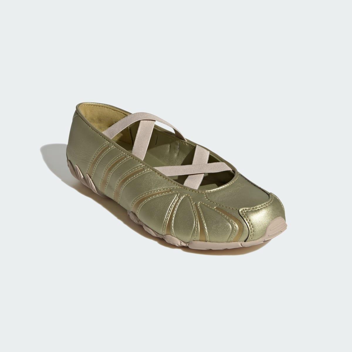 Adidas Women's GHOST SPRINT BALLET SHOES - Gold Metallic / Gold Metallic / Crystal Linen - Image 4