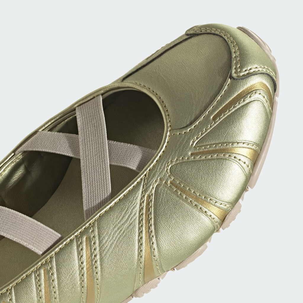 Adidas Women's GHOST SPRINT BALLET SHOES - Gold Metallic / Gold Metallic / Crystal Linen - Image 9