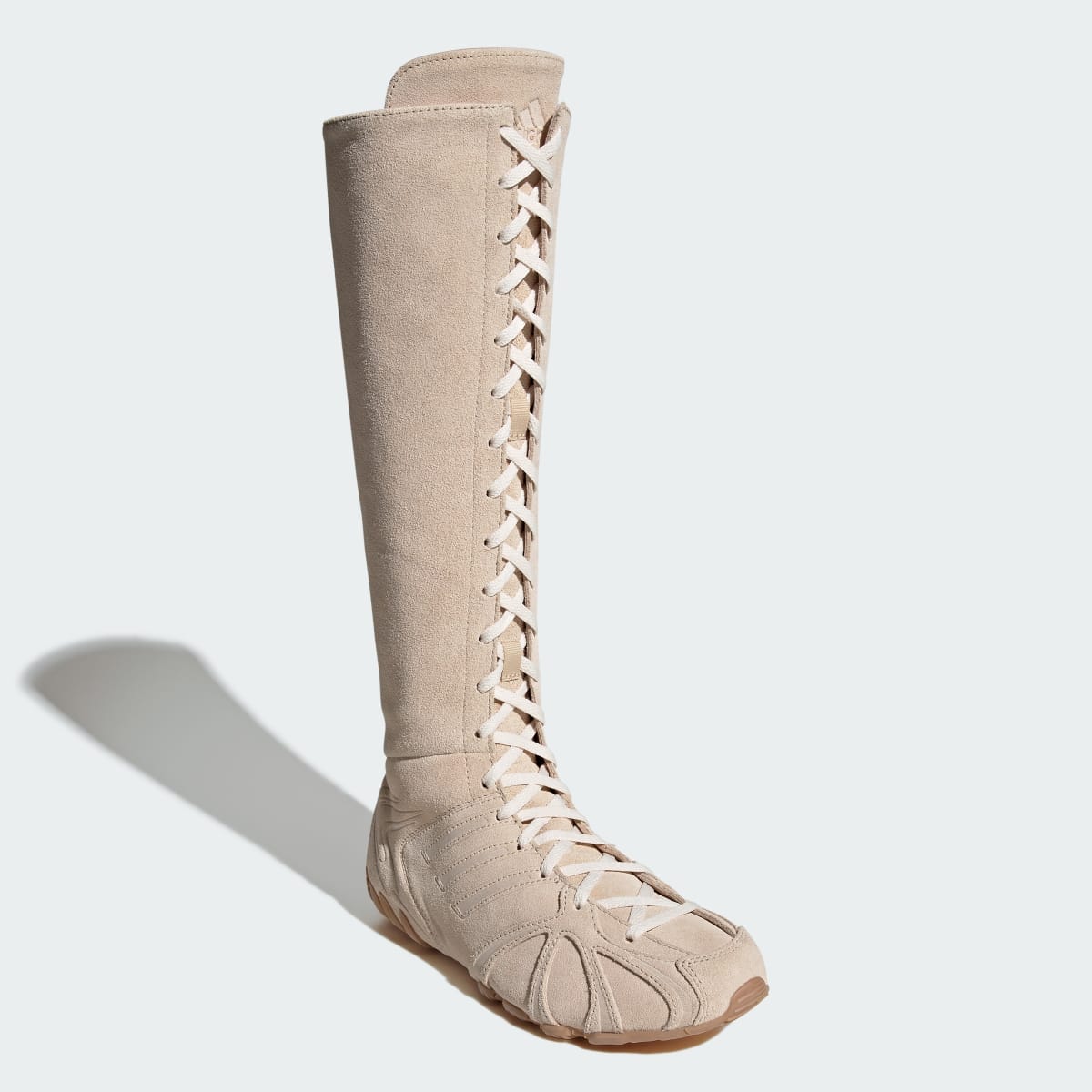 Adidas Women's GHOST SPRINT BOOTS - Magic Beige / Magic Beige / Wonder White - Image 4