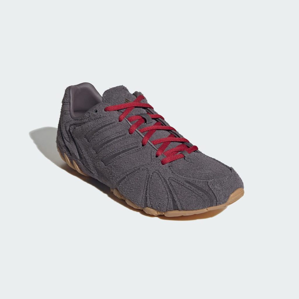 Adidas Women's GHOST SPRINT SHOES - Grey Strata / Grey Strata / Team Victory Red - Image 4