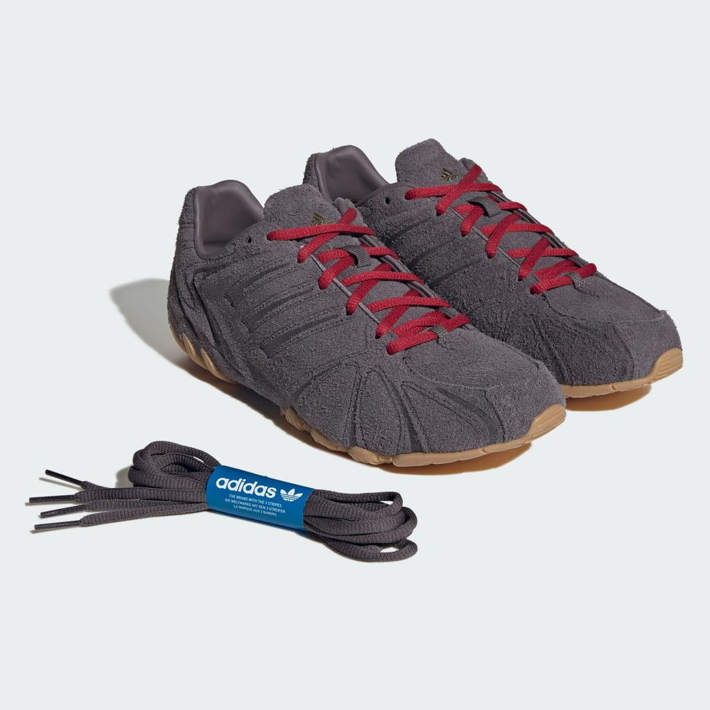 Adidas Women's GHOST SPRINT SHOES - Grey Strata / Grey Strata / Team Victory Red - Image 7