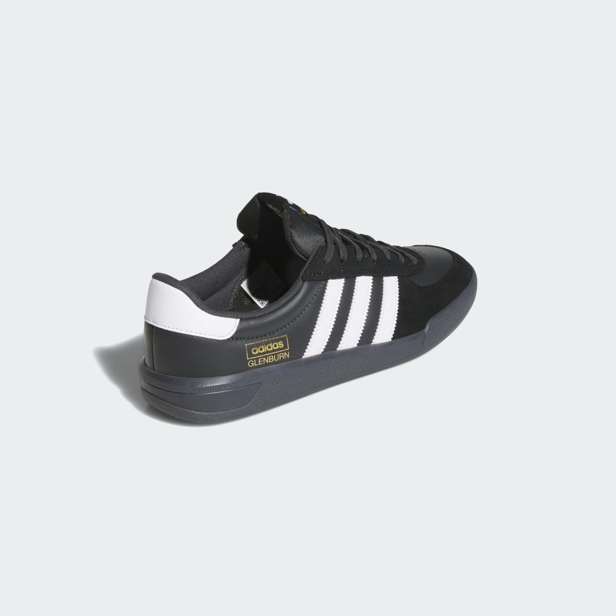 Adidas Men's GLENBURN Shoes - Core Black / Cloud White / Carbon - Image 5
