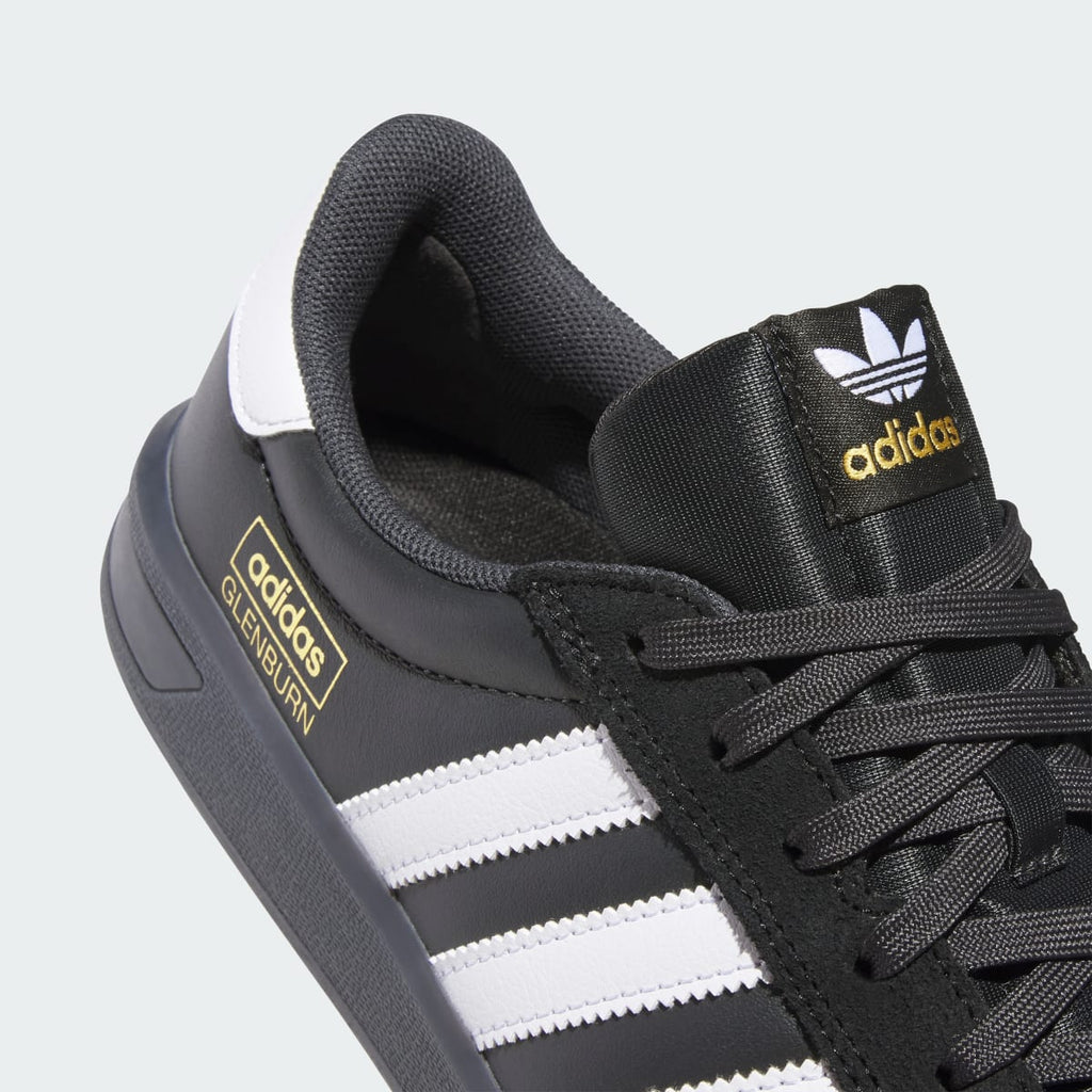 Adidas Men's GLENBURN Shoes - Core Black / Cloud White / Carbon - Image 8