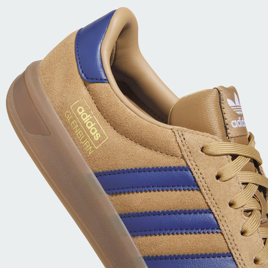 Adidas Men's GLENBURN Shoes - Cardboard / Muted Purple / Gum - Image 7