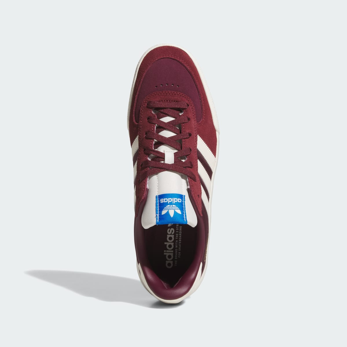 Adidas Men's GLENBURN Shoes - Shadow Red / Maroon / Chalk White - Image 2