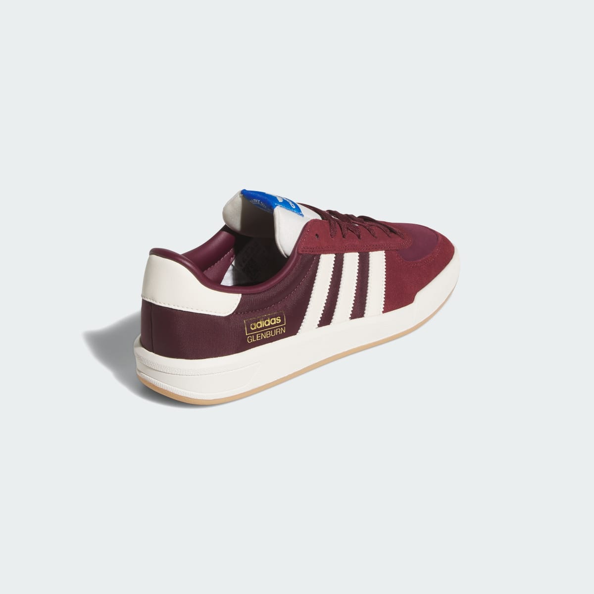 Adidas Men's GLENBURN Shoes - Shadow Red / Maroon / Chalk White - Image 5