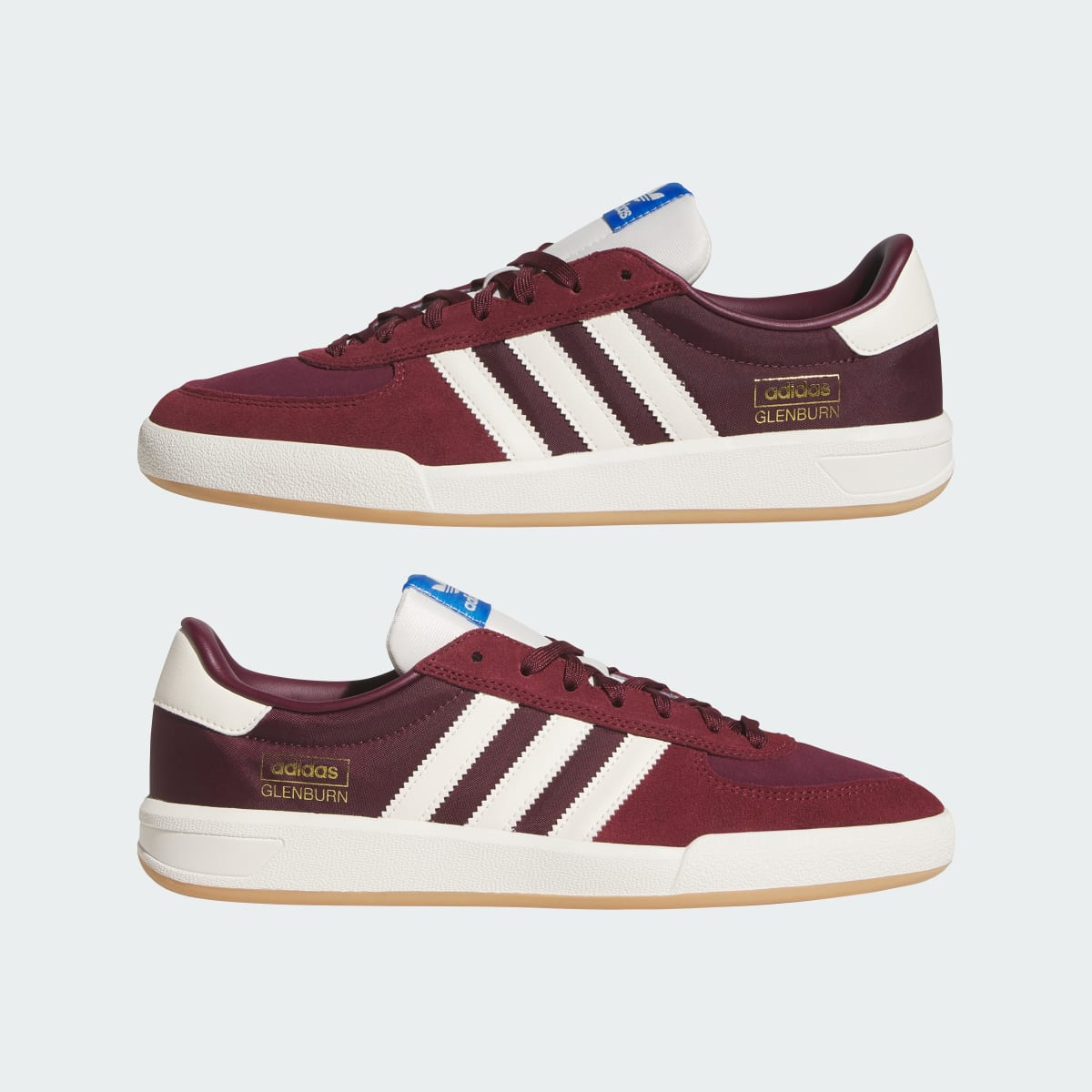Adidas Women's GLENBURN Shoes - Shadow Red / Maroon / Chalk White - Image 7