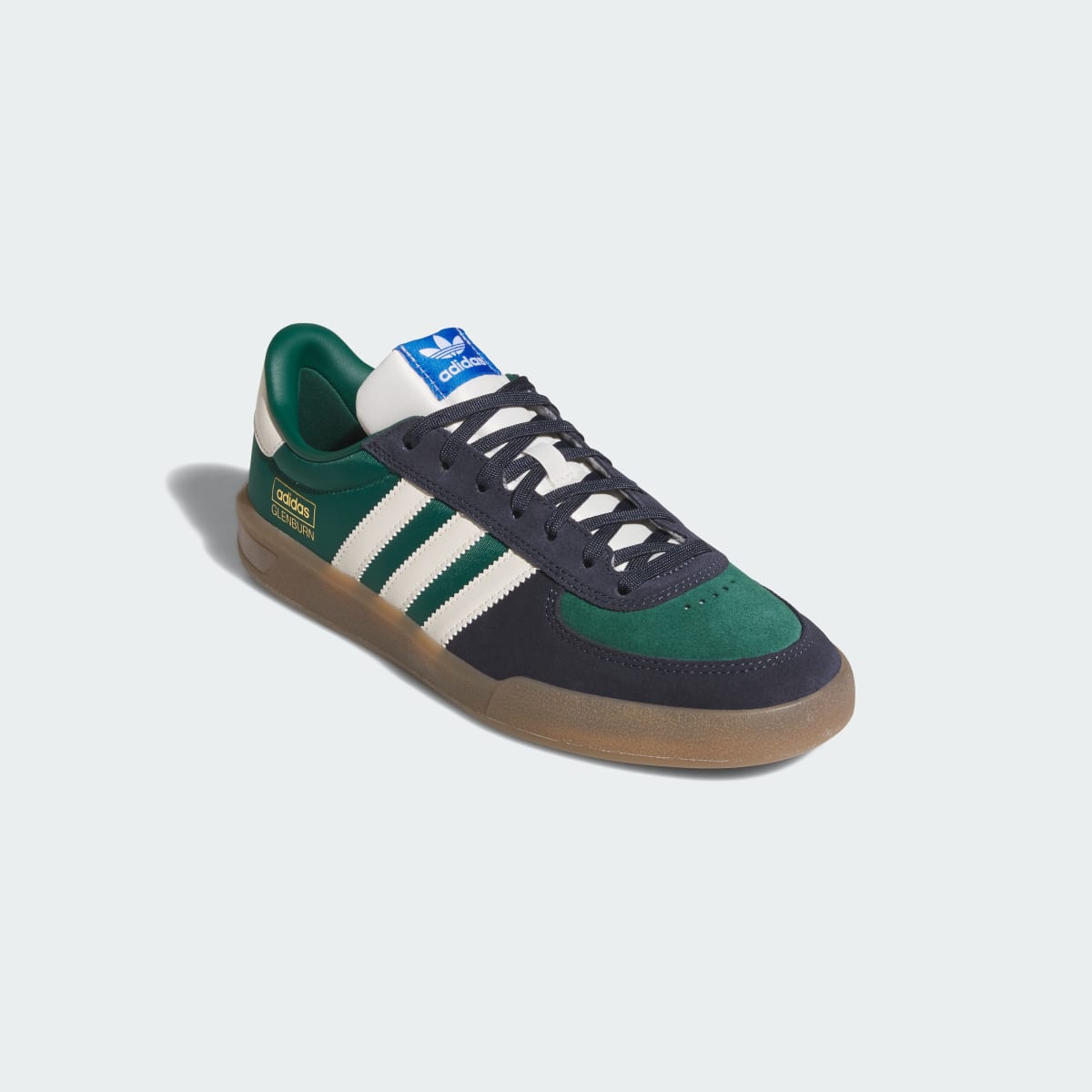 Adidas Men's GLENBURN Shoes - Collegiate Green / Chalk White / Legend Ink - Image 4