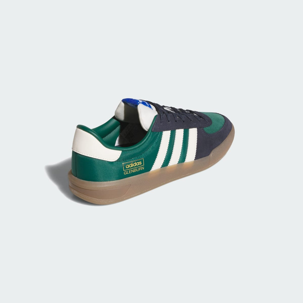Adidas Men's GLENBURN Shoes - Collegiate Green / Chalk White / Legend Ink - Image 5