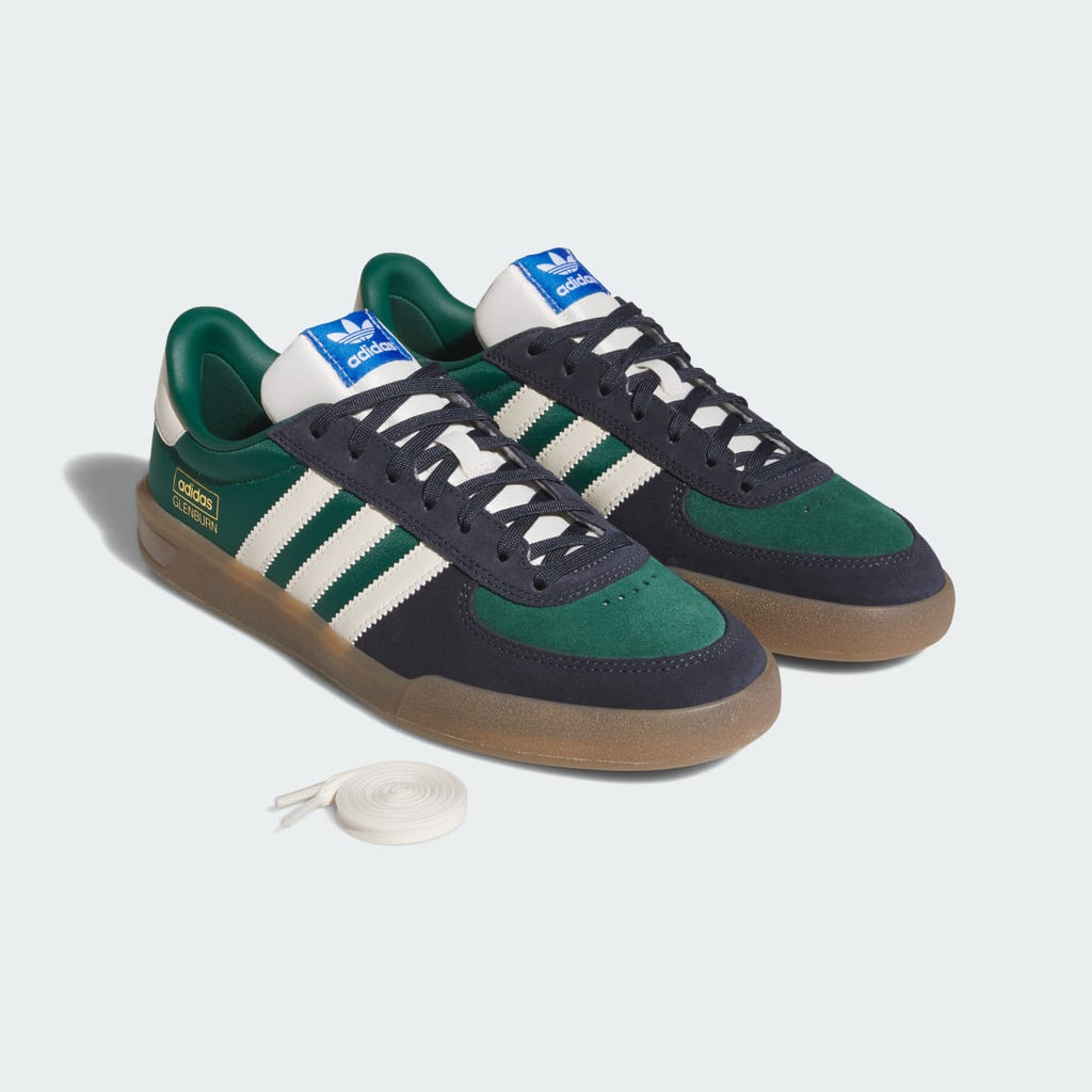 Adidas Men's GLENBURN Shoes - Collegiate Green / Chalk White / Legend Ink - Image 8