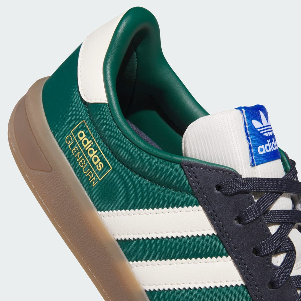 Adidas Men's GLENBURN Shoes - Collegiate Green / Chalk White / Legend Ink - Image 9