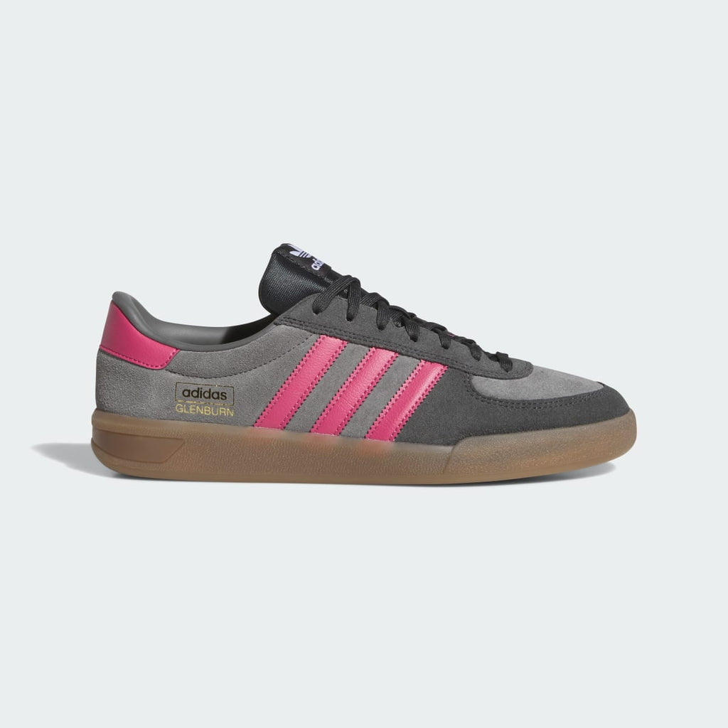 Adidas Men's GLENBURN Shoes - Carbon / Dual Magenta / Grey Four - Image 1