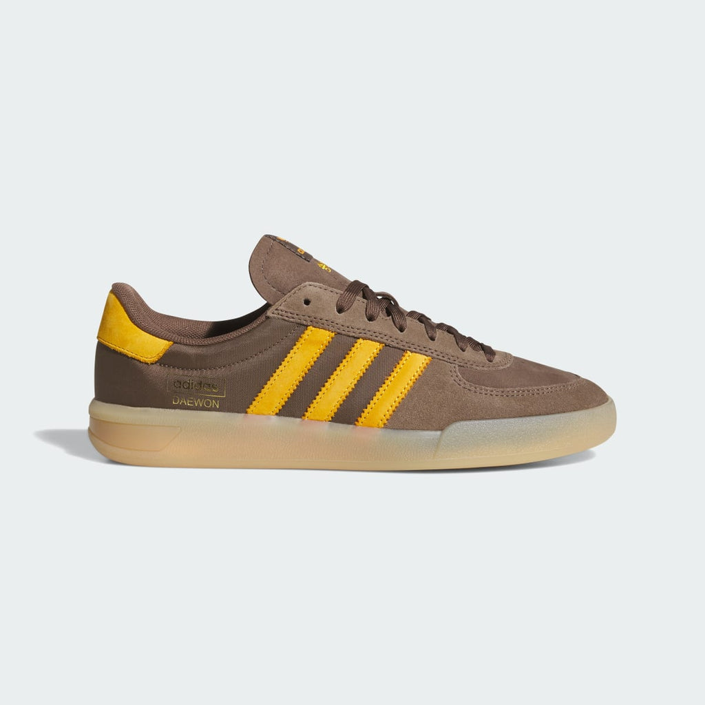 Adidas Women's GLENBURN x DAEWON Shoes - Earth Strata / Crew Yellow / Gum - Image 1
