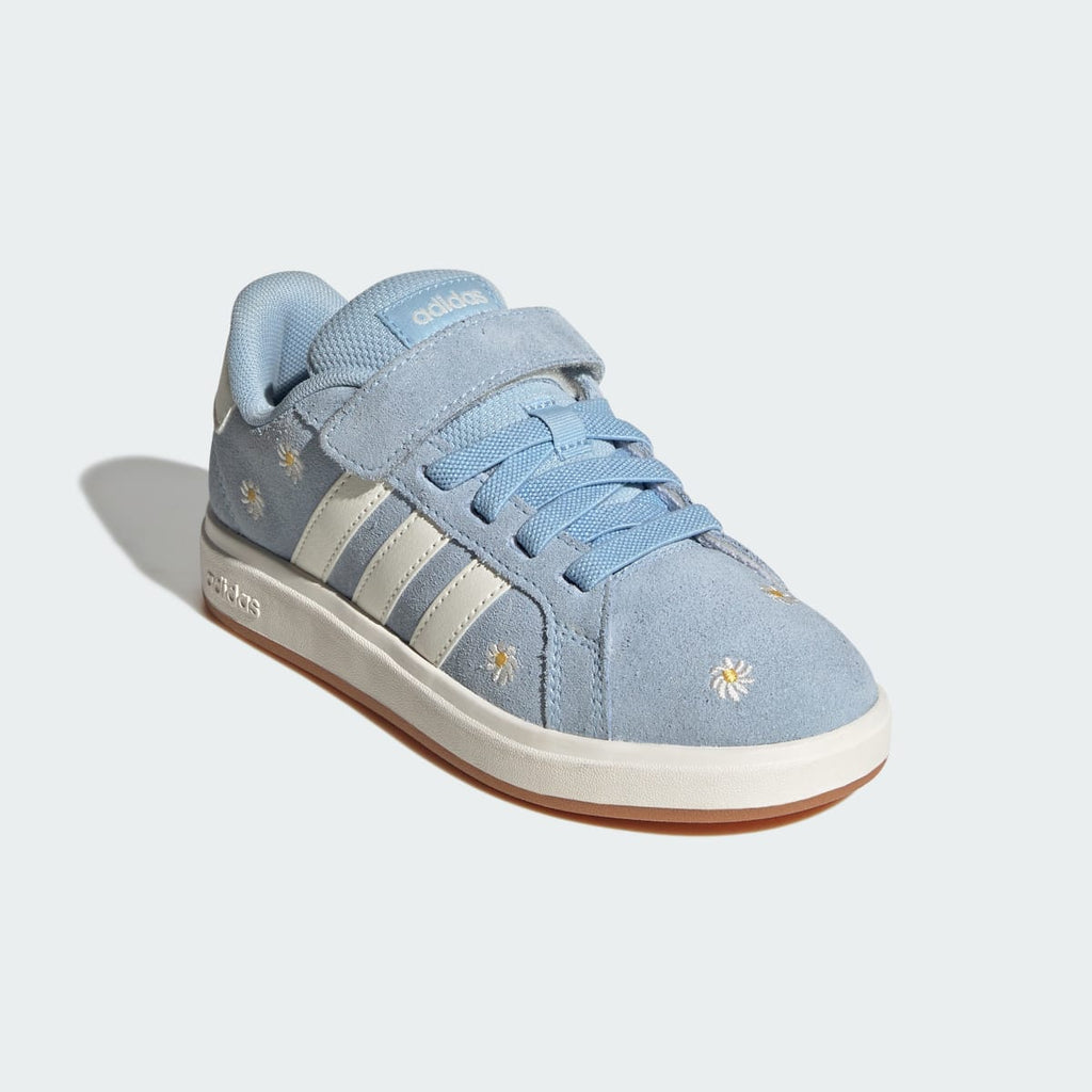 Adidas Kids' GRAND COURT 00s SHOES CHILDREN - Clear Sky / Off White / Gum - Image 4