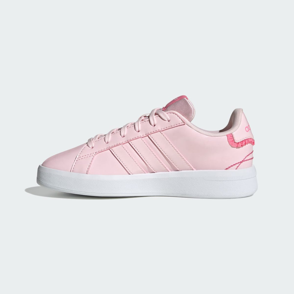 Adidas Kids' GRAND COURT 3.0 GIRLS SHOES JUNIOR - Distilled Pink / Distilled Pink / Bliss Pink - Image 6