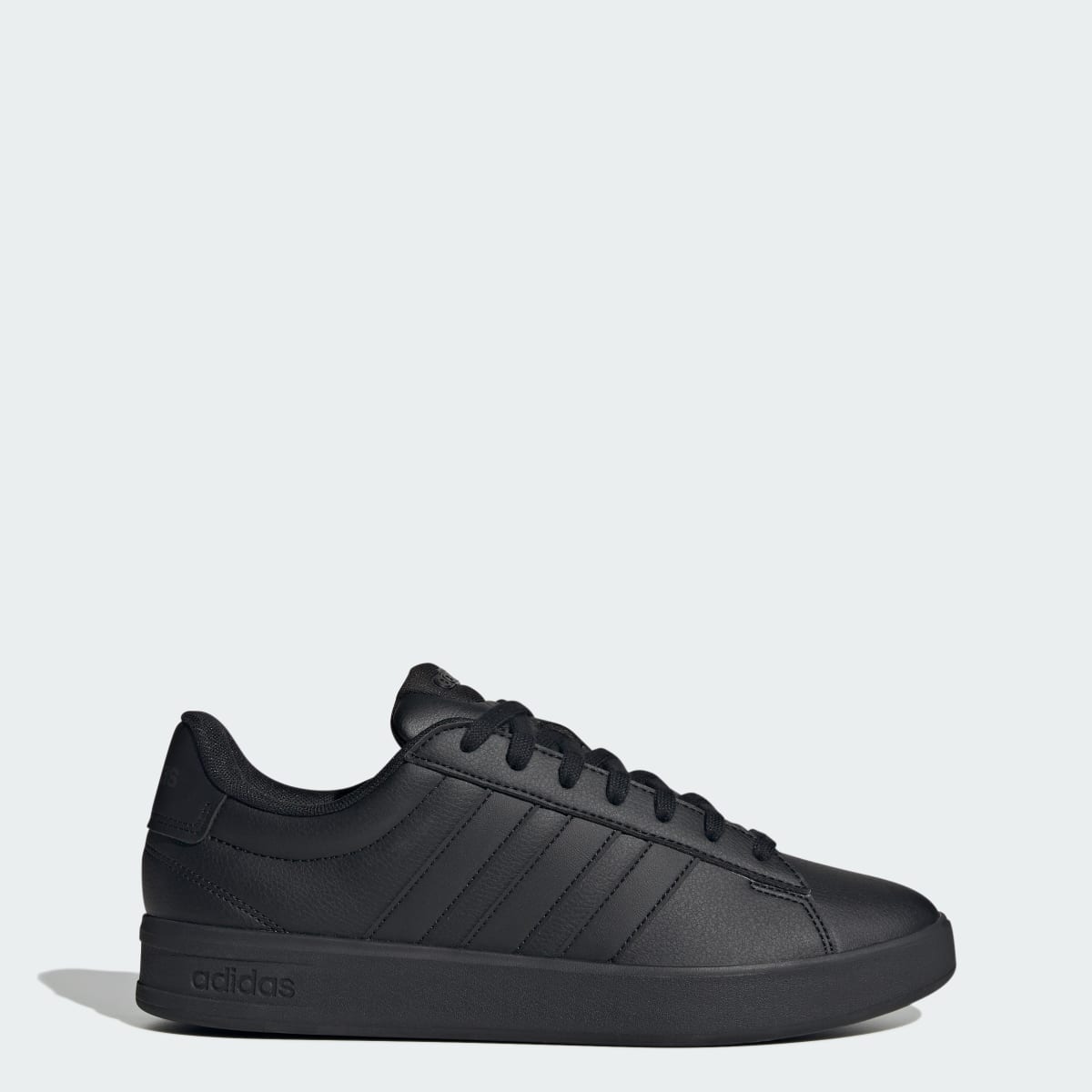 Adidas Men's GRAND COURT 3.0 SHOES - Core Black / Core Black / Carbon - Image 1