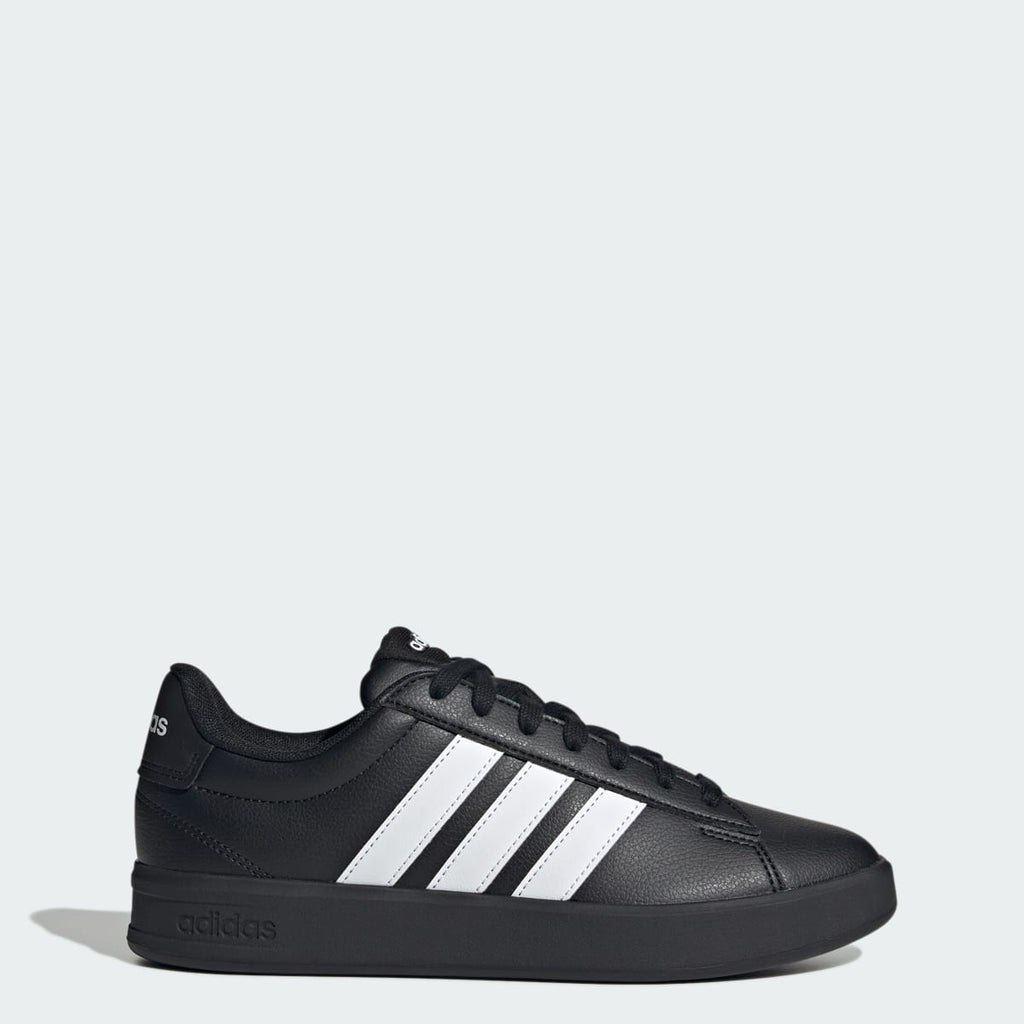 Adidas Women's GRAND COURT 3.0 SHOES - Core Black / Cloud White / Cloud White - Image 1