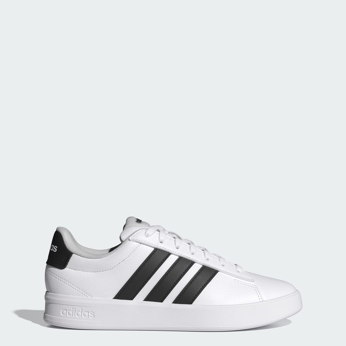 Adidas Women's GRAND COURT 3.0 SHOES - Cloud White / Core Black / Cloud White - Image 1