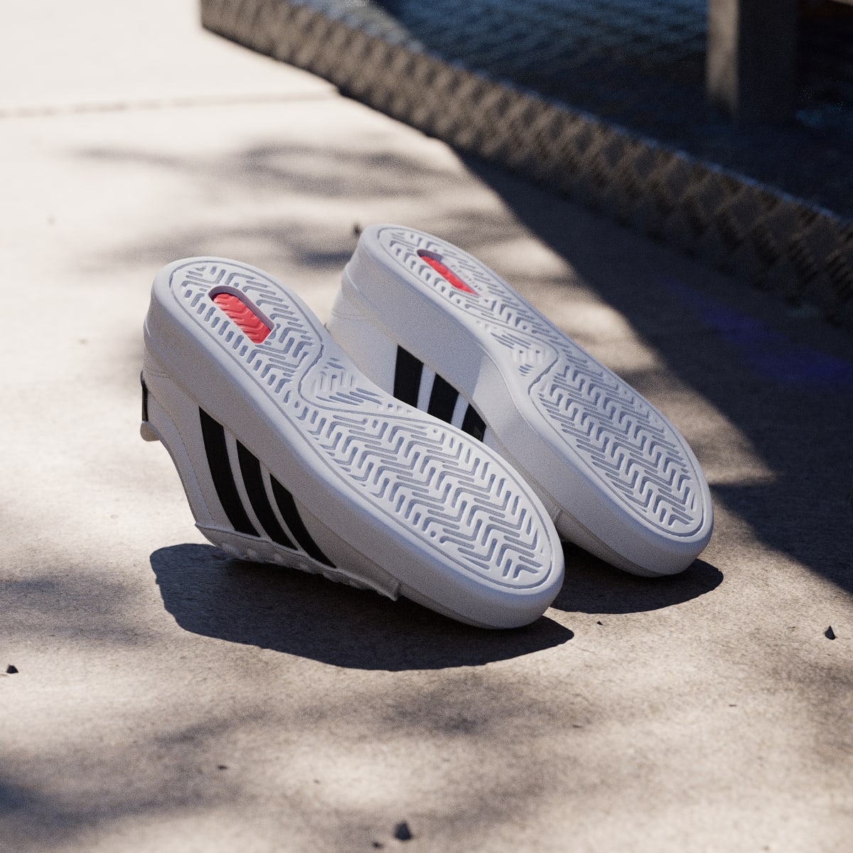 Adidas Women's GRAND COURT 3.0 SHOES - Cloud White / Core Black / Cloud White - Image 4
