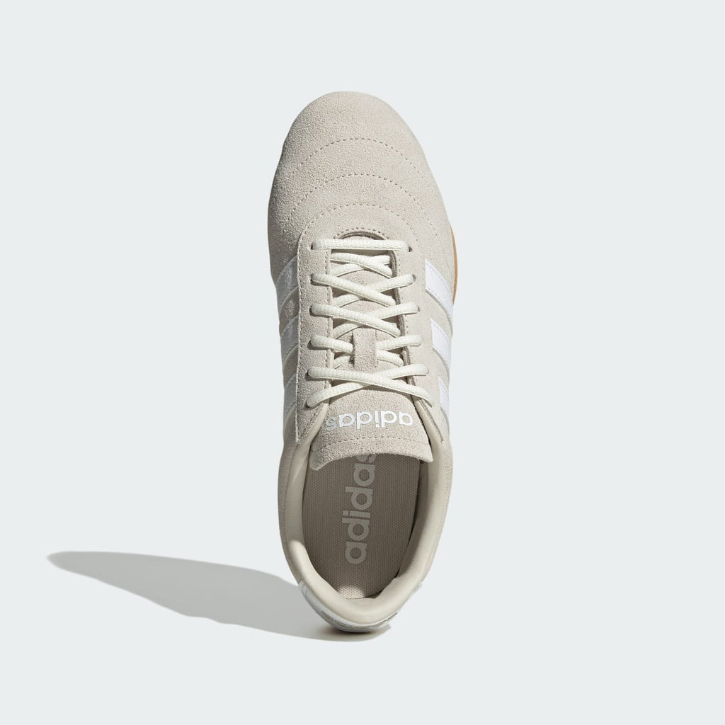 Adidas Women's GRAND COURT LO SHOES - Alumina / Cloud White / Gum - Image 2