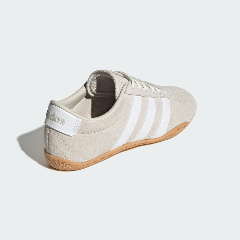 Adidas Women's GRAND COURT LO SHOES - Alumina / Cloud White / Gum - Image 5