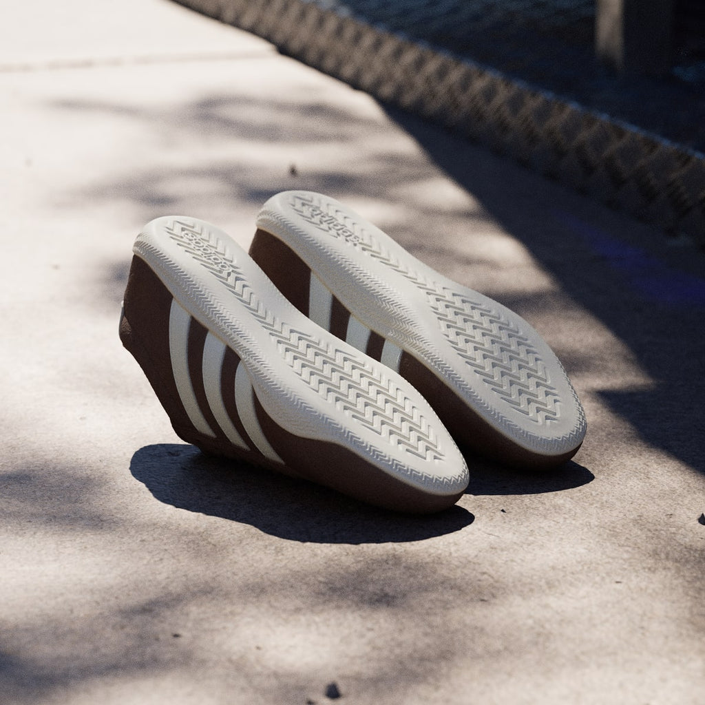 Adidas Women's GRAND COURT LO SHOES - Earth Strata / Off White / Earth Strata - Image 4