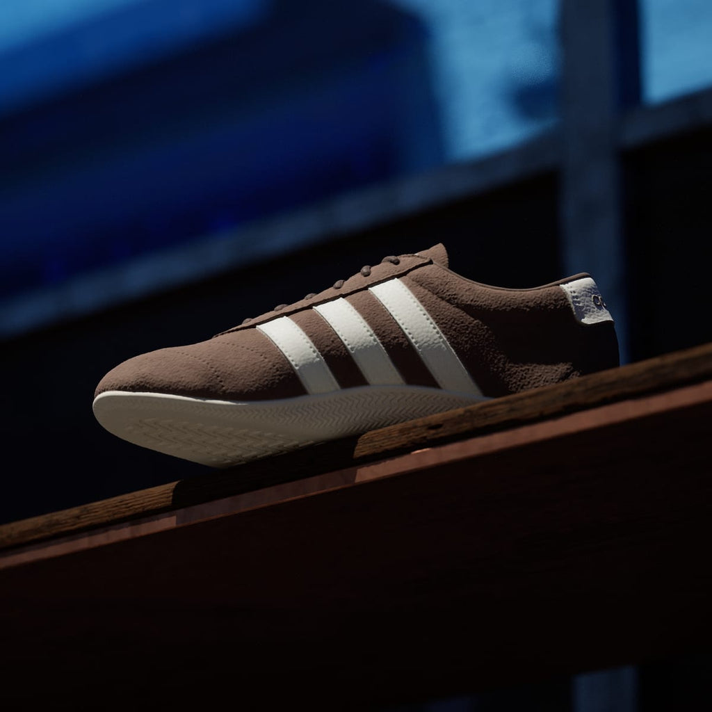 Adidas Women's GRAND COURT LO SHOES - Earth Strata / Off White / Earth Strata - Image 7