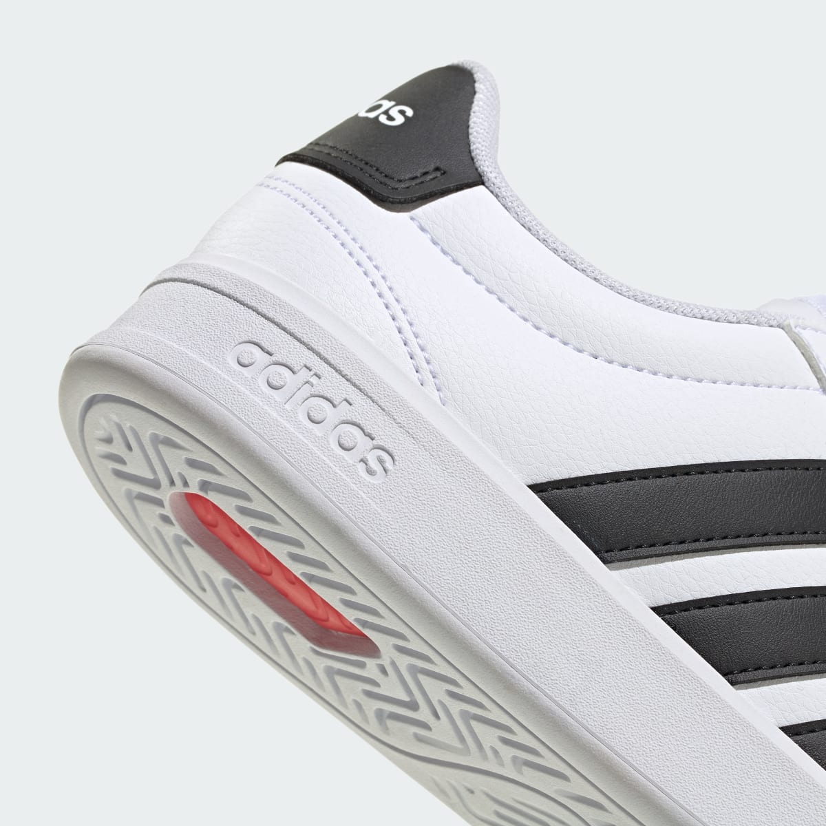 Adidas Women's GRAND COURT SHOES - Cloud White / Core Black / Cloud White - Image 7