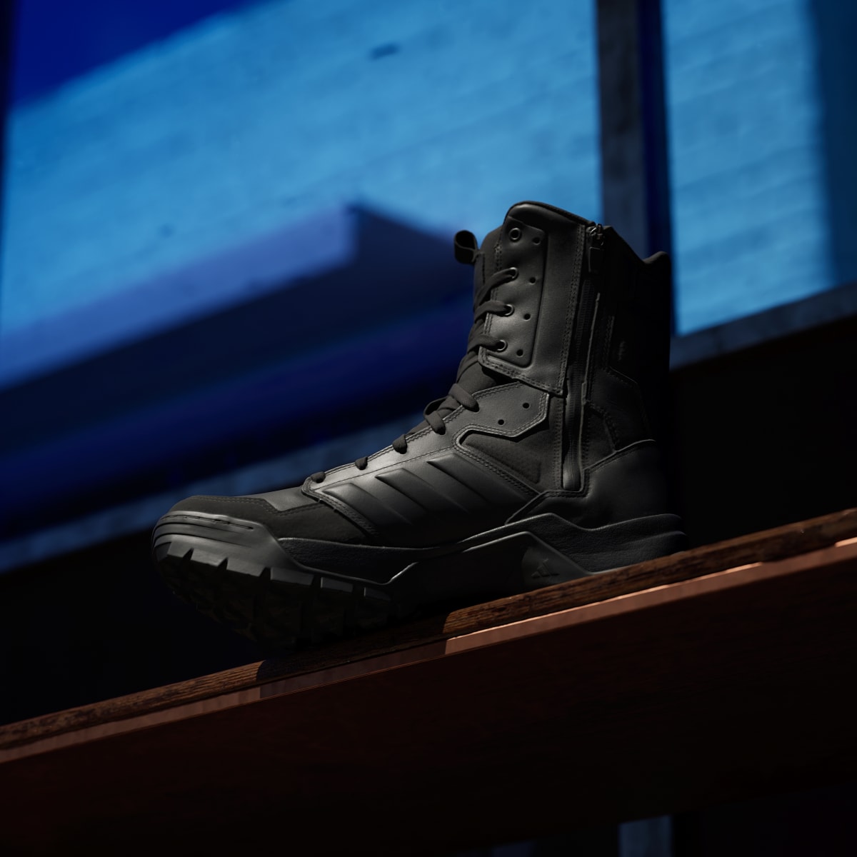 Adidas Men's GSG-9.2024 Zip Tactical Boots - Core Black / Core Black / Core Black - Image 7