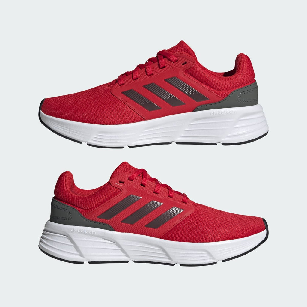 Adidas Men's Galaxy 6 Shoes - Better Scarlet / Aurora Met. / Legend Ivy - Image 7