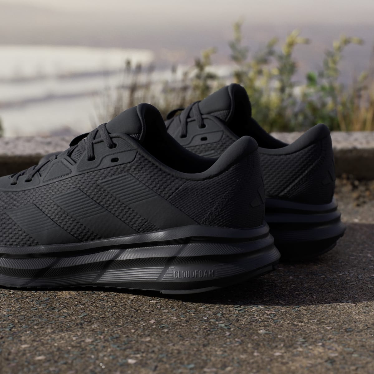 Adidas Men's Galaxy 7 Running Shoes - Core Black / Core Black / Core Black - Image 10