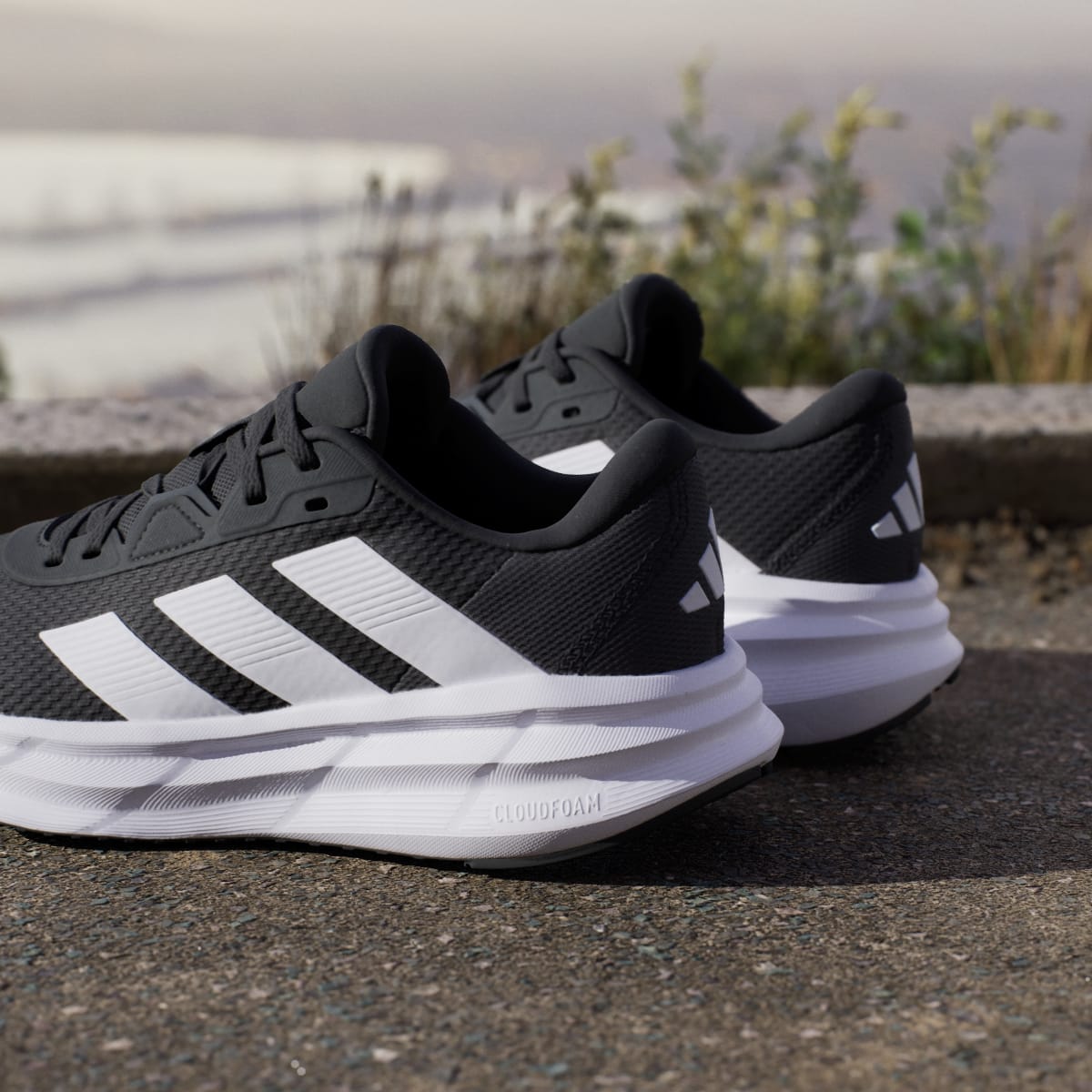 Adidas Women's Galaxy 7 Running Shoes - Core Black / Cloud White / Carbon - Image 10