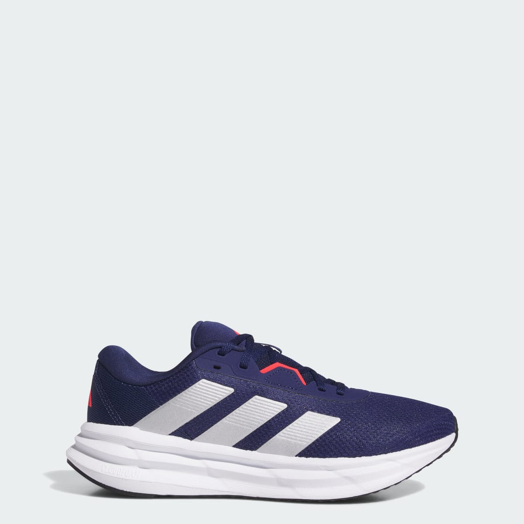 Adidas Men's Galaxy 7 Running Shoes - Dark Blue / Silver Metallic / Lucid Red - Image 1