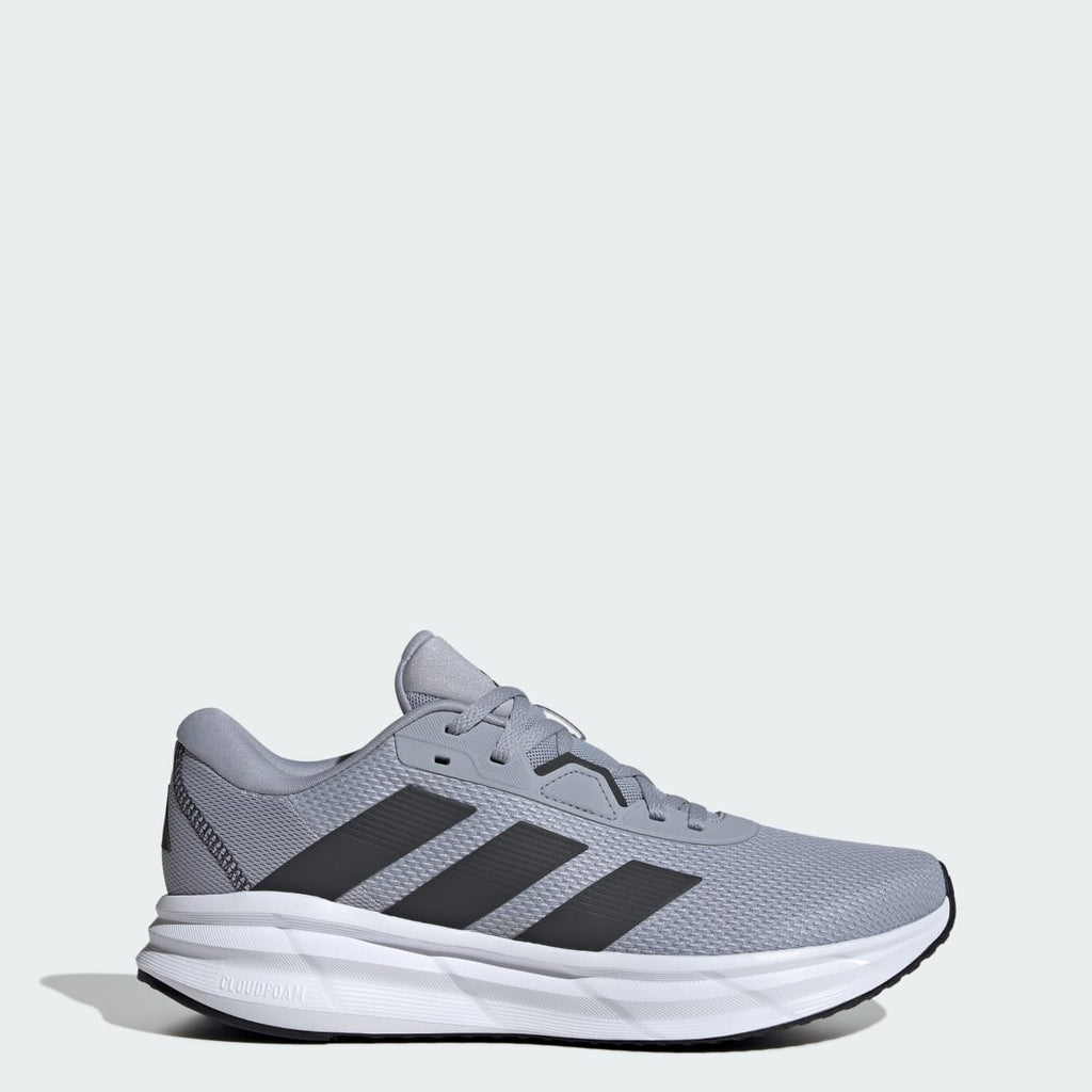 Adidas Men's Galaxy 7 Running Shoes - Halo Silver / Carbon / Core Black - Image 1