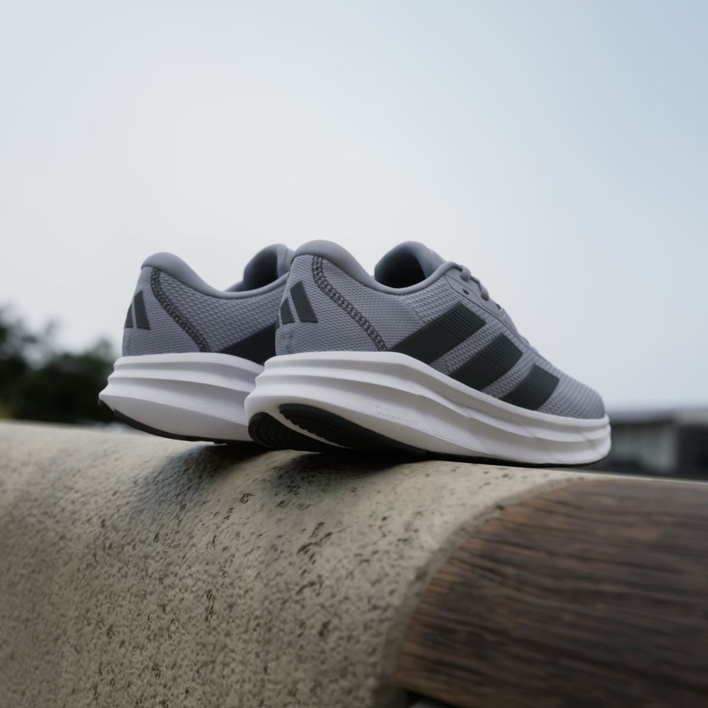 Adidas Men's Galaxy 7 Running Shoes - Halo Silver / Carbon / Core Black - Image 6