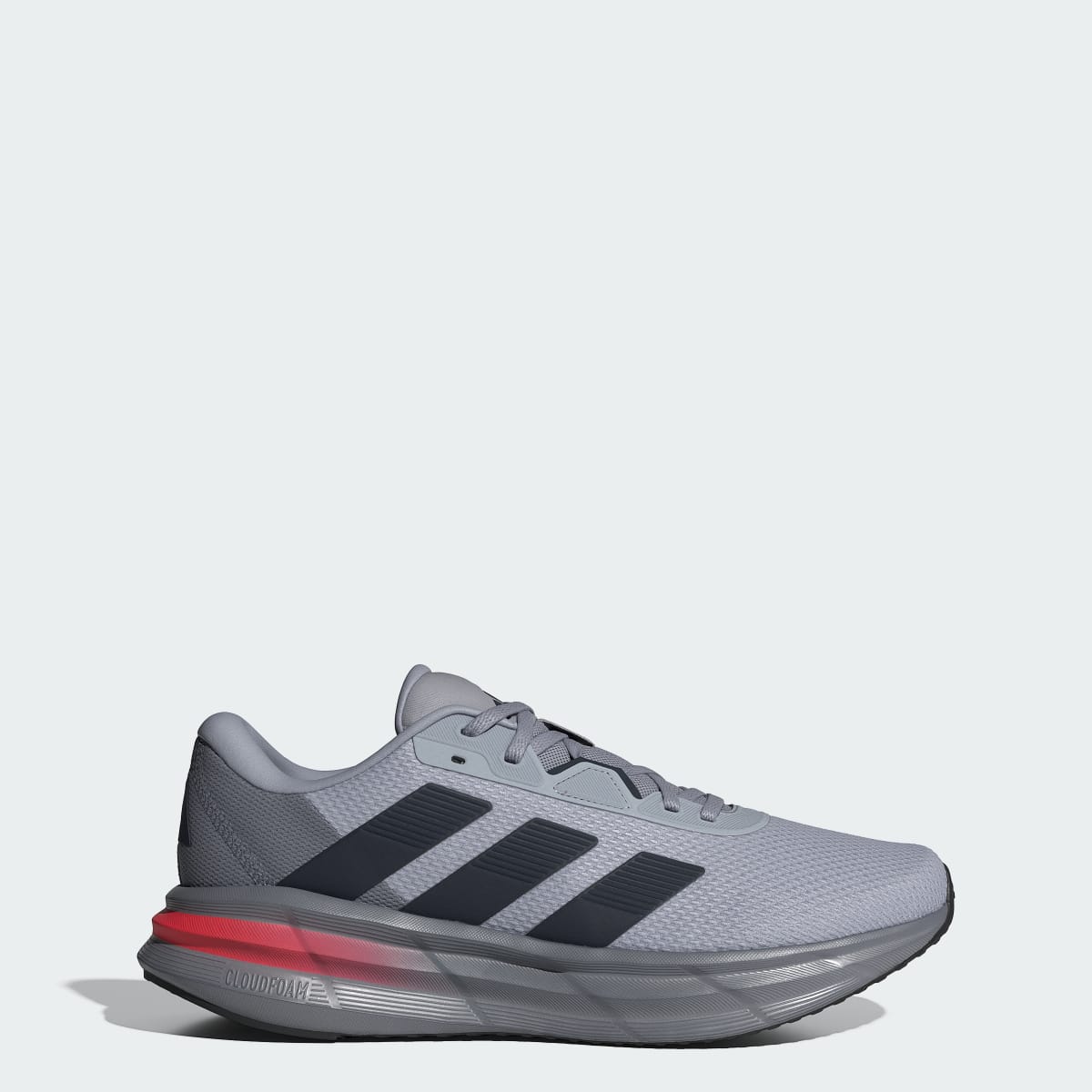 Adidas Men's Galaxy 7 Running Shoes - Halo Silver / Aurora Ink / Grey - Image 1