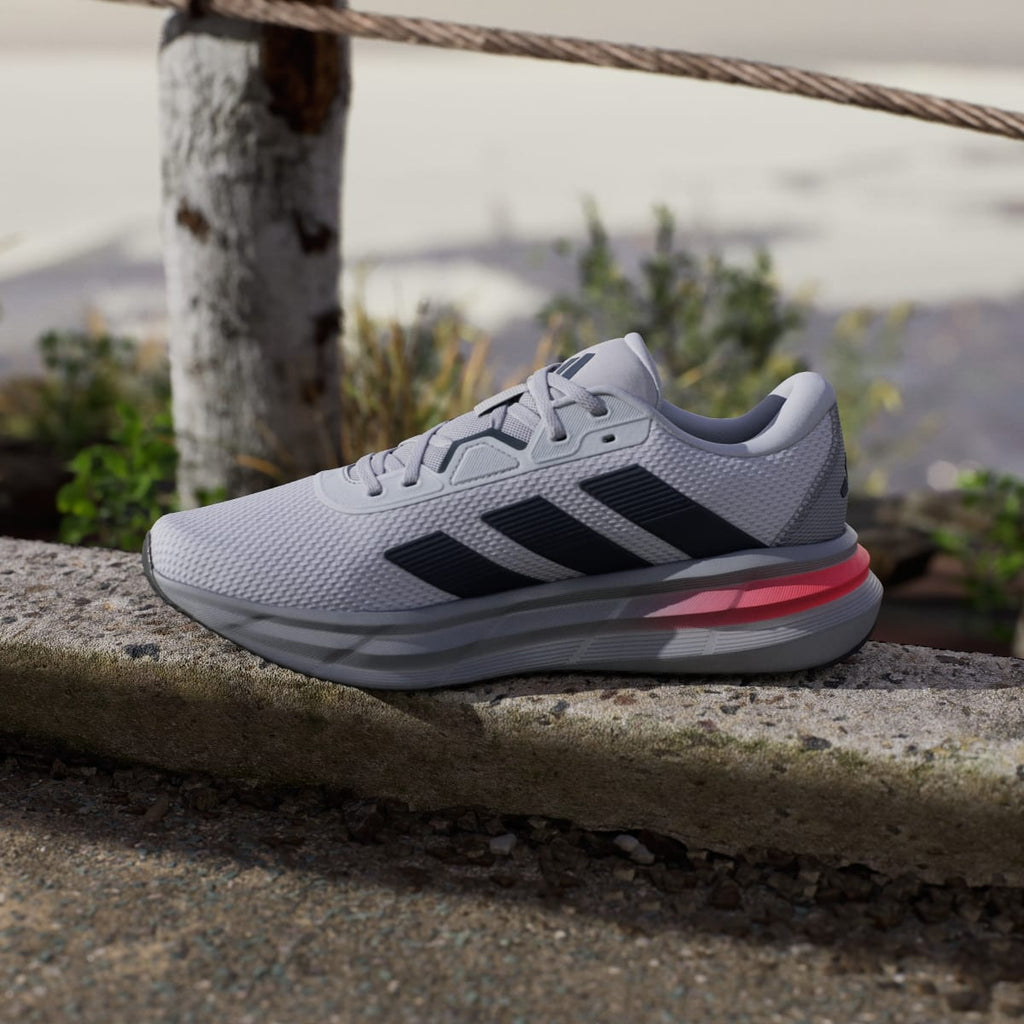 Adidas Men's Galaxy 7 Running Shoes - Halo Silver / Aurora Ink / Grey - Image 7
