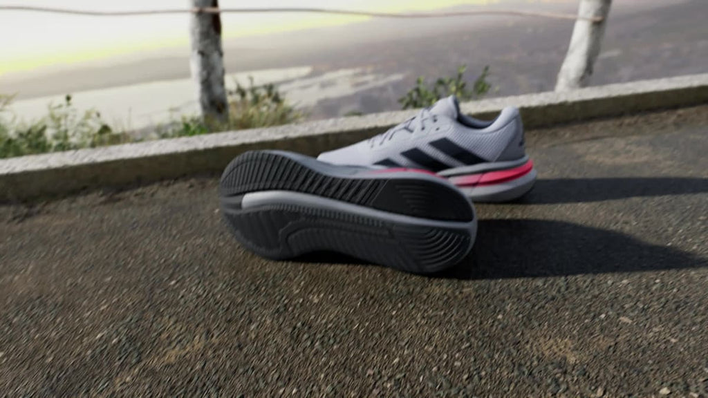 Adidas Men's Galaxy 7 Running Shoes - Halo Silver / Aurora Ink / Grey - Image 2
