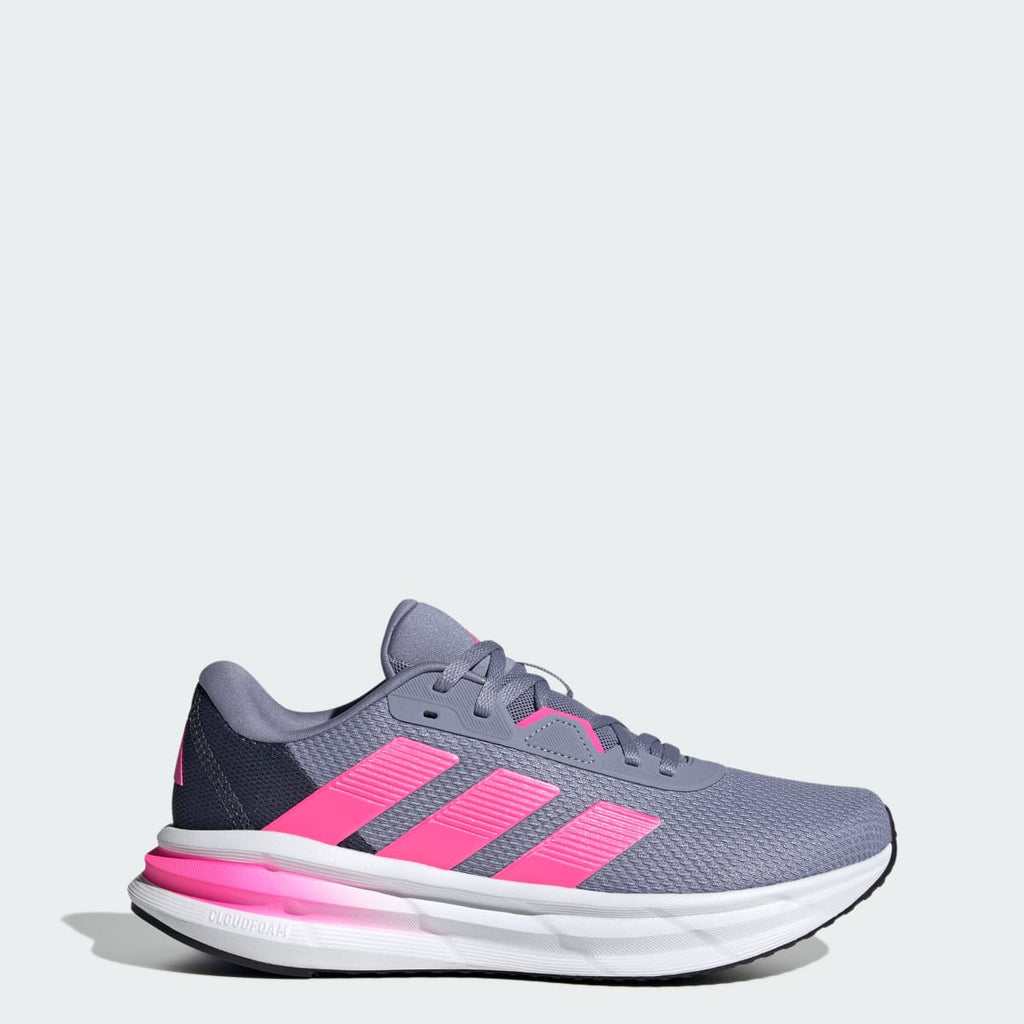 Adidas Women's Galaxy 7 Running Shoes - Silver Violet / Lucid Pink / Shadow Navy - Image 1