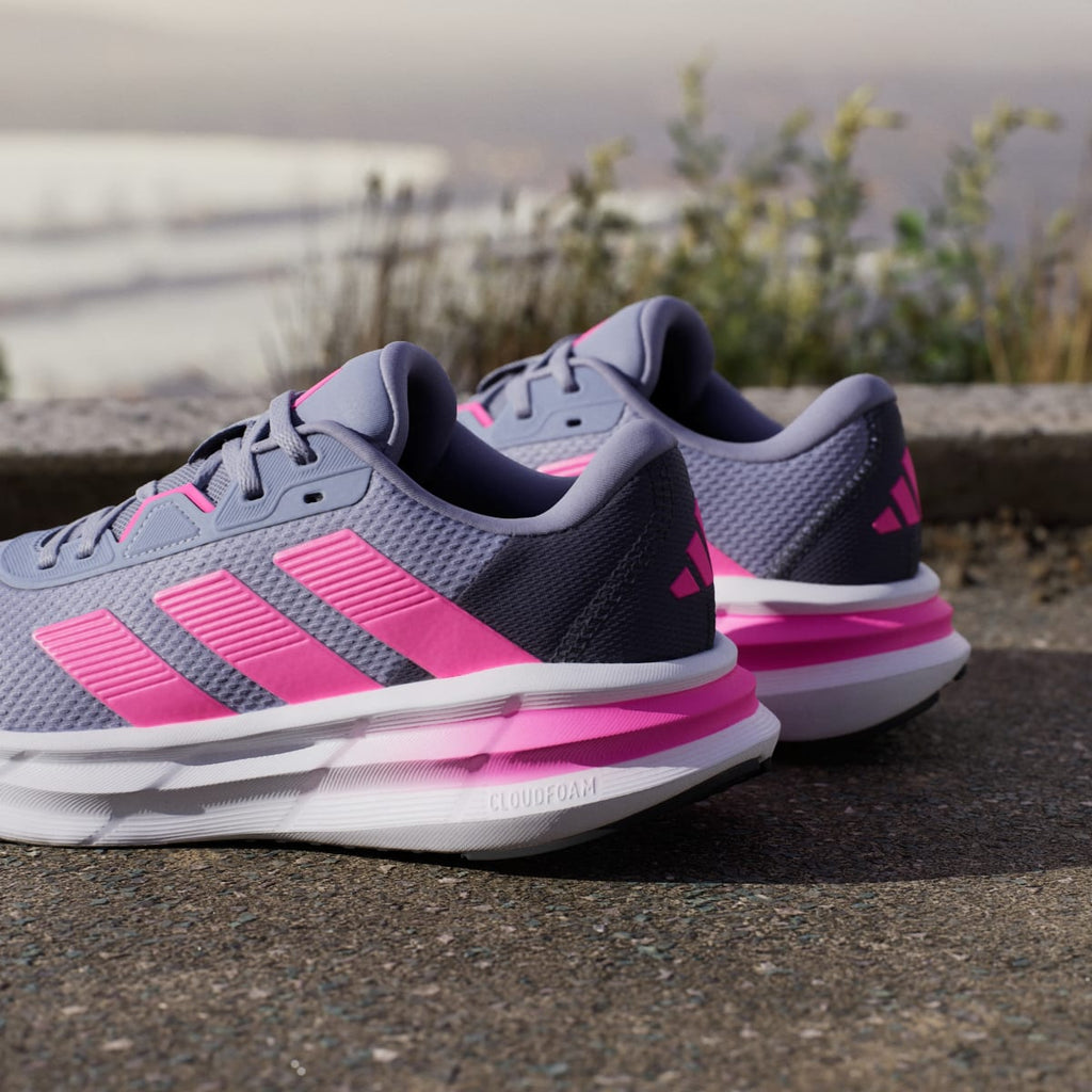 Adidas Women's Galaxy 7 Running Shoes - Silver Violet / Lucid Pink / Shadow Navy - Image 10